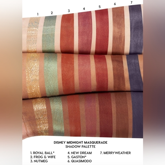 Colourpop x Disney Princess Midnight Masquerade Eyeshadow Palette - New - Picture 6 of 12